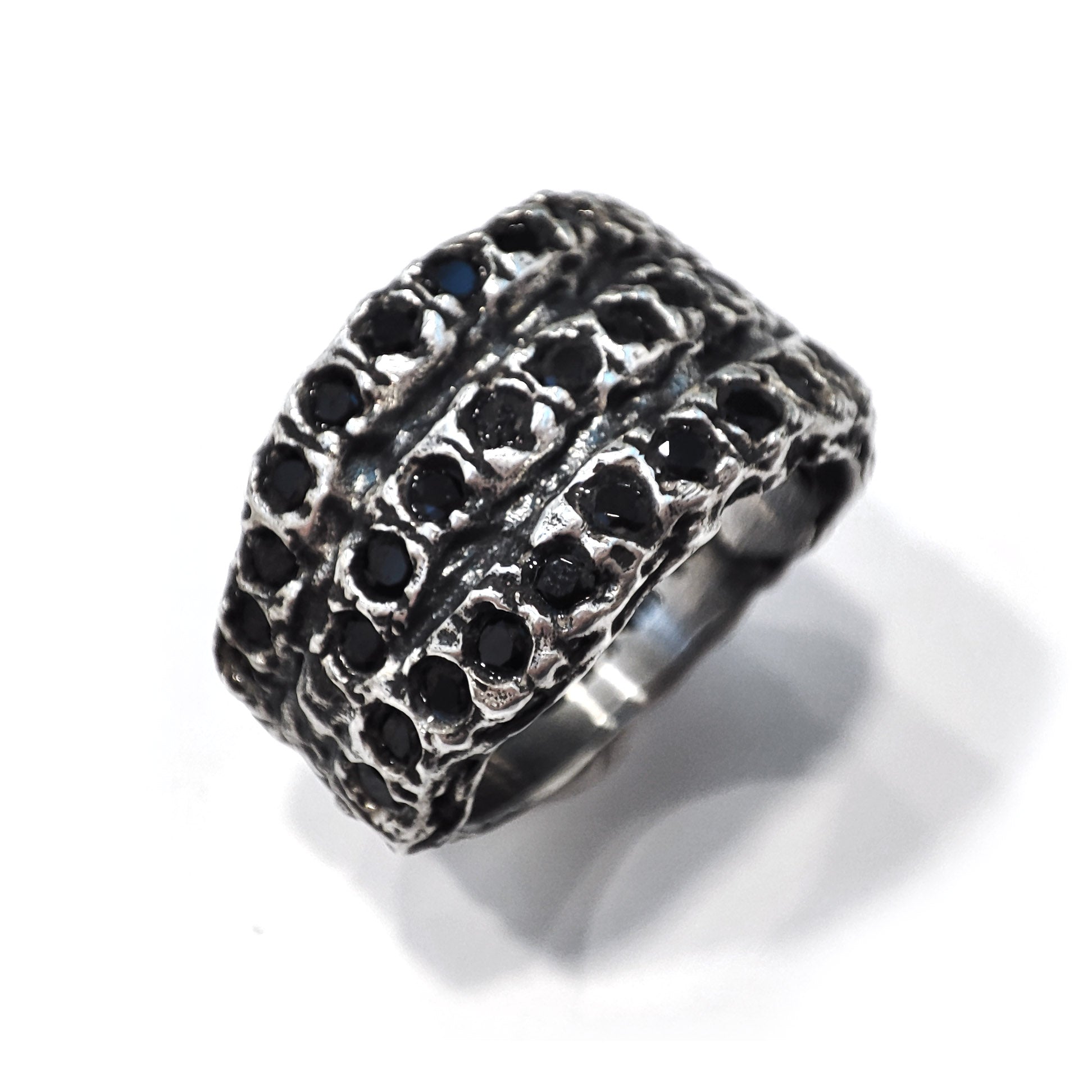 Minerali e Pietre Précieuses. Anello Rubino Argento 925 Placcati Oro