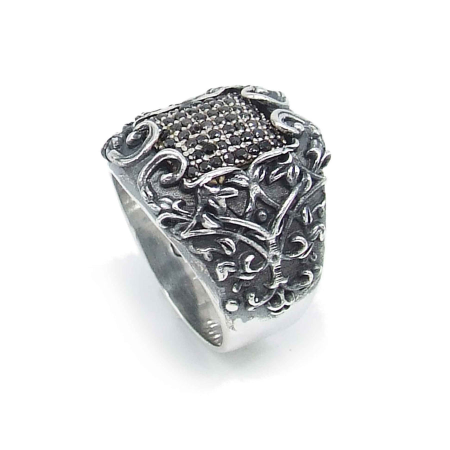 Claky Ring & Pavé