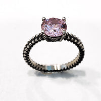 Anello Solitario Digital Medium