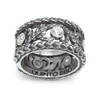 Anello Fascia Foglie & Gemme - Quinto Ego