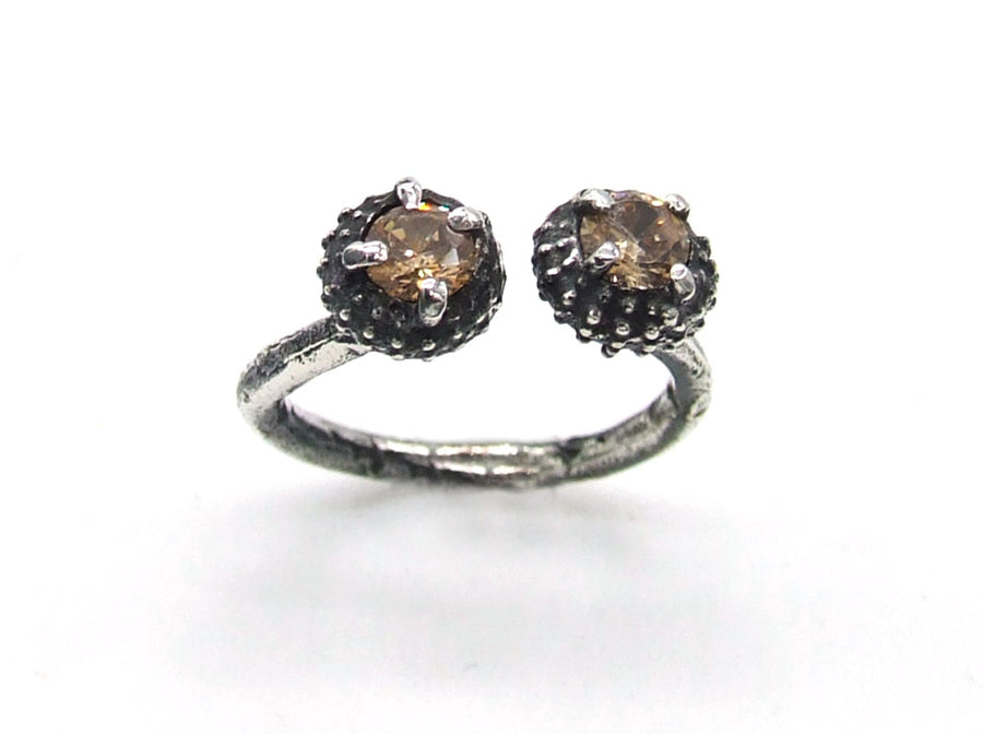 Anello Contrariè Dots Raw