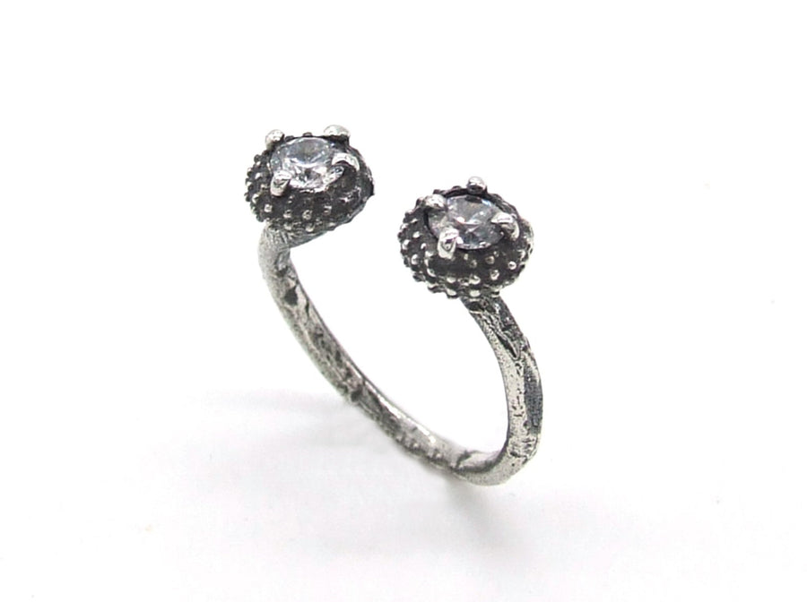 Anello Contrariè Dots Raw