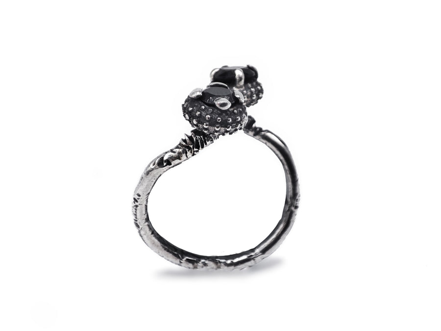 Anello Contrariè Dots Raw