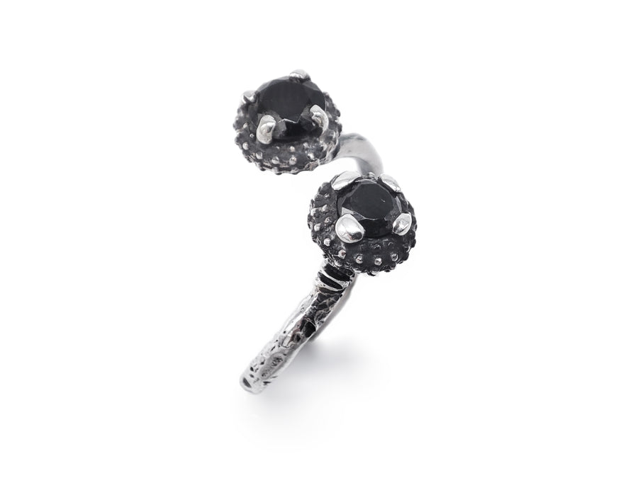 Anello Contrariè Dots Raw