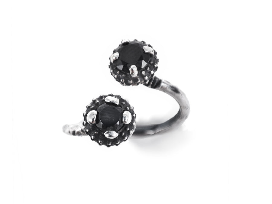Anello Contrariè Dots Raw