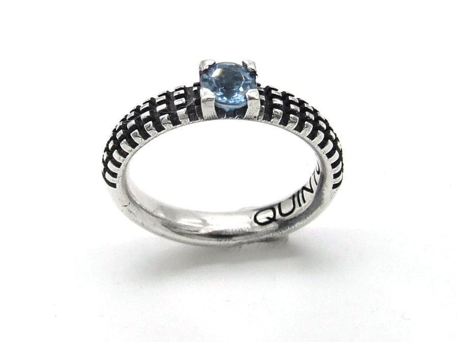 Cube Solitaire Ring