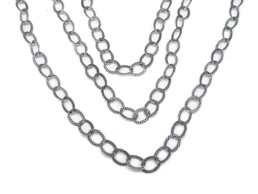 Collana Tripla Chains & Chains