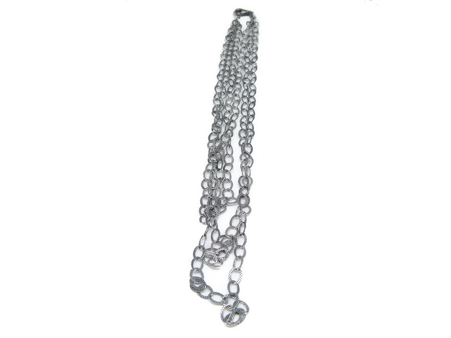 Triple Chains & Chains Necklace
