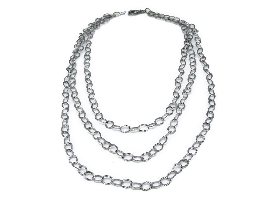 Collana Tripla Chains & Chains