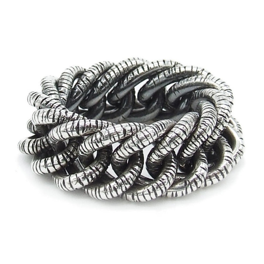 Anello Catena Snake
