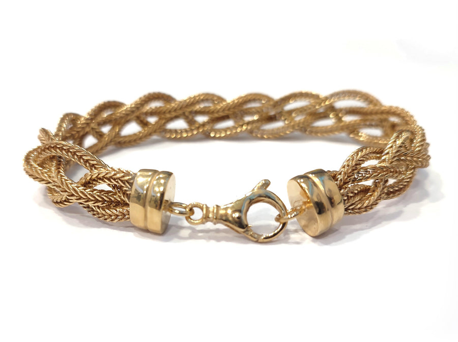 Braided 4 Fox bracelet 