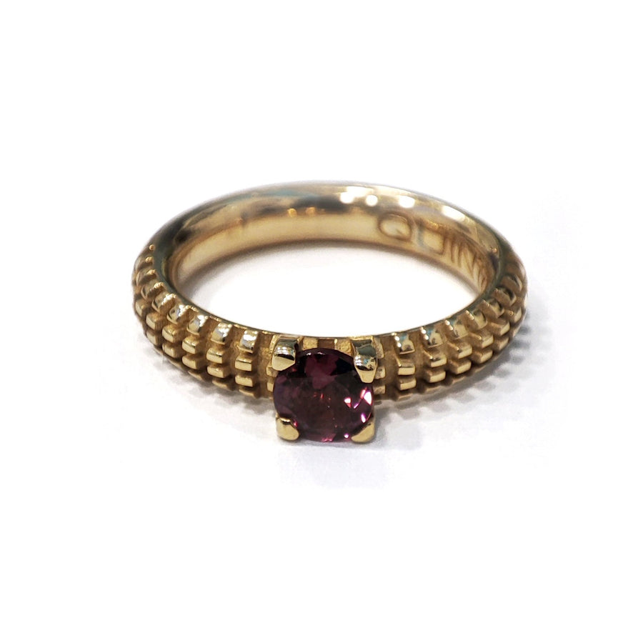 Cube Solitaire Ring