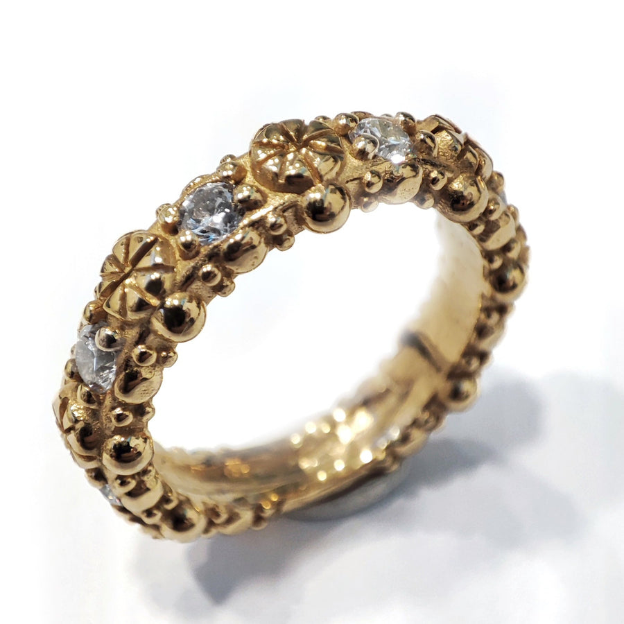 Anello Eternity Germoglio