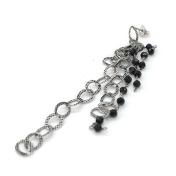Orecchino Mono Chains & Pietre
