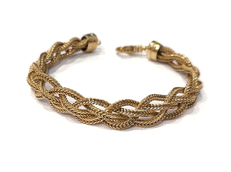 Braided 4 Fox bracelet 