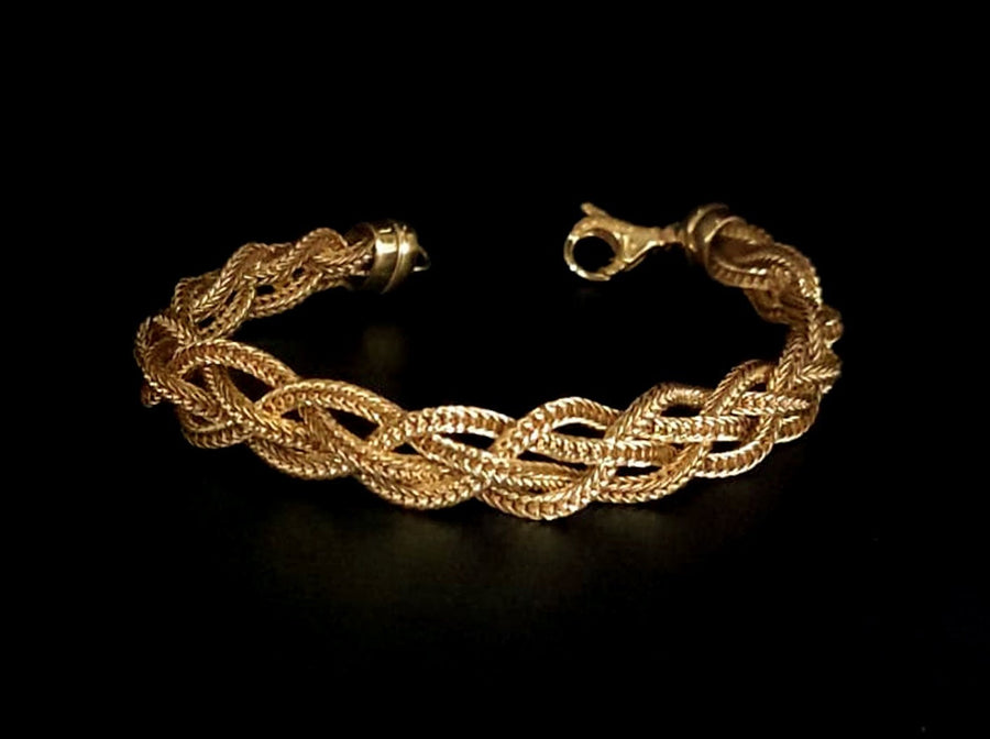 Braided 4 Fox bracelet 