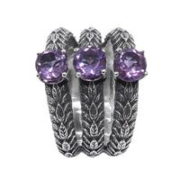 Anello Trilogy argento