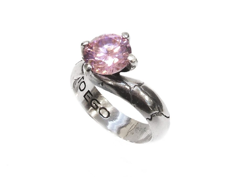 Smooth Solitaire Ring