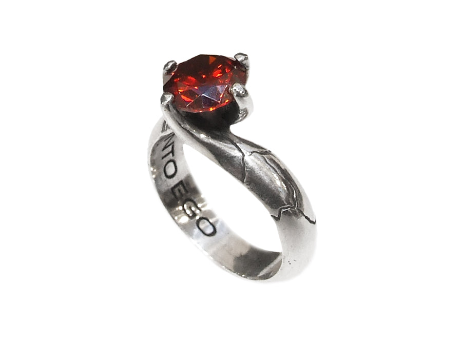 Smooth Solitaire Ring